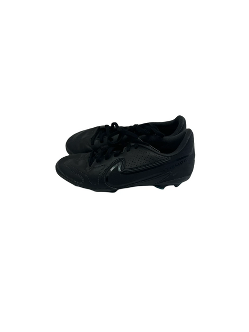 Vist Large View of Product Image Which is Used Nike Tiempo Jr 5.5 Black Soccer Cleats