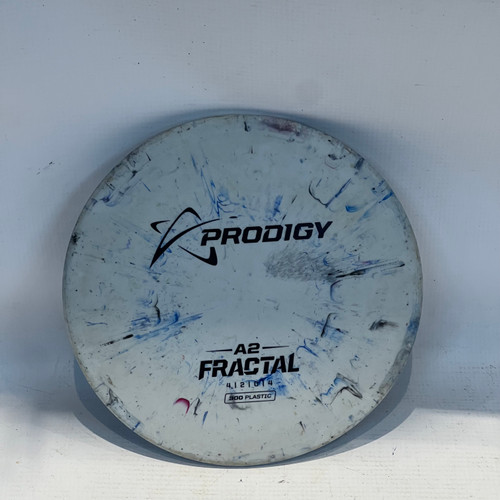 Vist Large View of Product Image Which is Used Prodigy Disc A2 FRACTAL Disc Golf Putter White