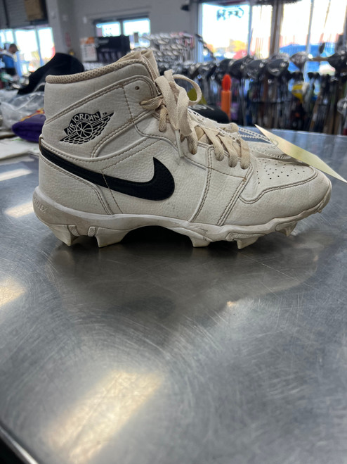 Vist Large View of Product Image Which is Used Nike JORDAN 1 MID BB/SB Cleats White Senior 6