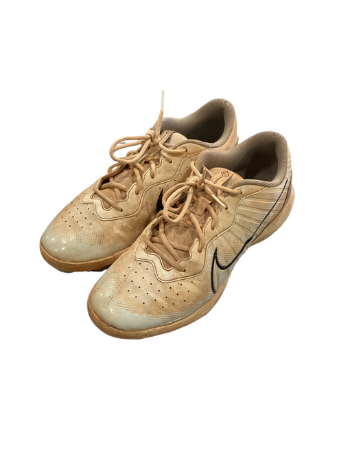 Vist Large View of Product Image Which is Used Nike DIAMOND METAL BB/SB Cleats White Senior 11.5