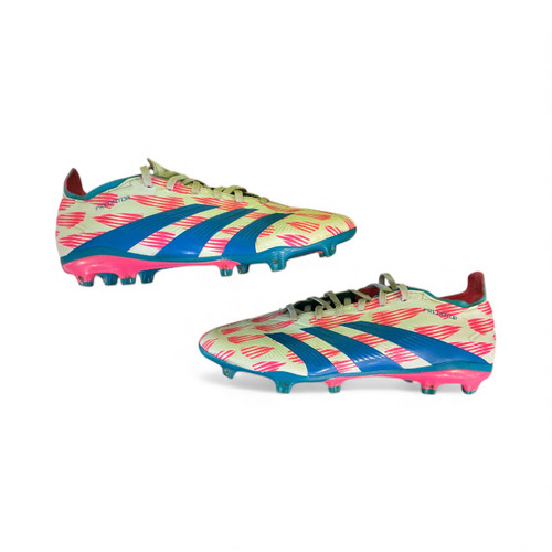 Vist Large View of Product Image Which is Used Adidas PREDATOR Soccer Cleats Pink Senior 7.5