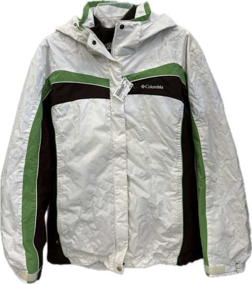 Vist Large View of Product Image Which is Used Columbia Outerwear Heavy Jacket W White LG