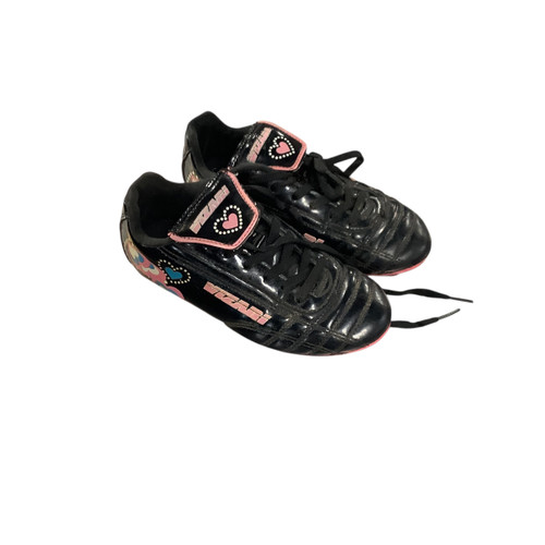 Vist Large View of Product Image Which is Used Vizari Soccer Cleats Black Youth 13.0