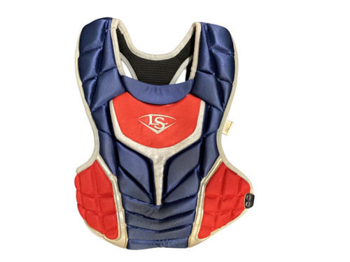 Vist Large View of Product Image Which is Used Louisville Slugger Chest Protector Youth