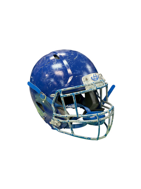 Vist Large View of Product Image Which is Used Riddell VICTOR FB Helmet Royal Blue LG