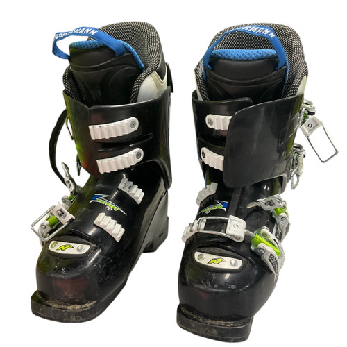 Vist Large View of Product Image Which is Used Nordica DOBERMANN TEAM 70 Boys DH Ski Boot Black 235 MP - J05.5 - W06.5