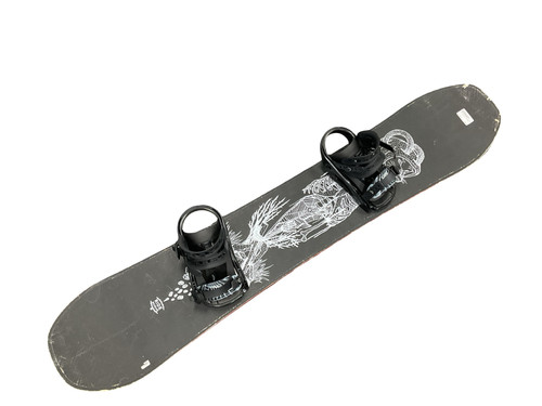 Vist Large View of Product Image Which is Used Ride RIDE WILDLIFE/5E COMBO Mens Board/Bindings Black 166 cm