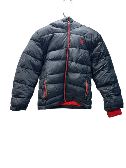 Vist Large View of Product Image Which is Used Spyder Outerwear Heavy Jacket Y Black XS