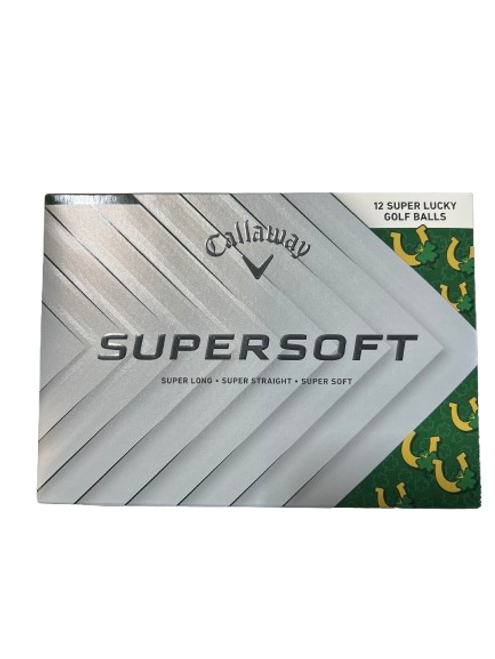 Vist Large View of Product Image Which is Used Callaway CALLAWAY SUPERSOFT LUCKY 12PK 12 Pack - Golf Balls