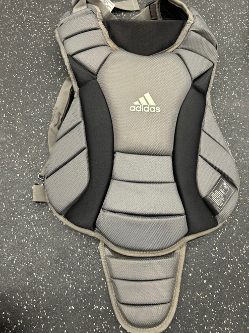 Vist Large View of Product Image Which is Used Adidas CHEST PROTECTOR Catchers Chest Protector Black Adult