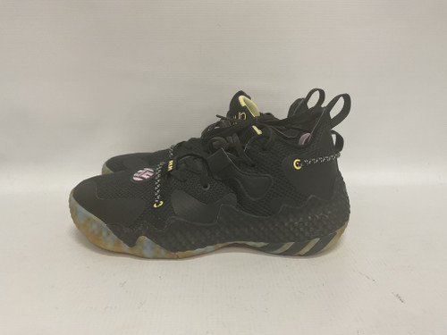 Vist Large View of Product Image Which is Used Adidas Basketball Shoes M Black Junior 06