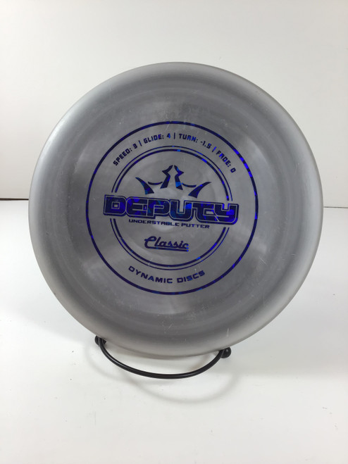 Vist Large View of Product Image Which is Used Dynamic Discs CLASSIC DEPUTY Disc Golf Putter Grey 174g
