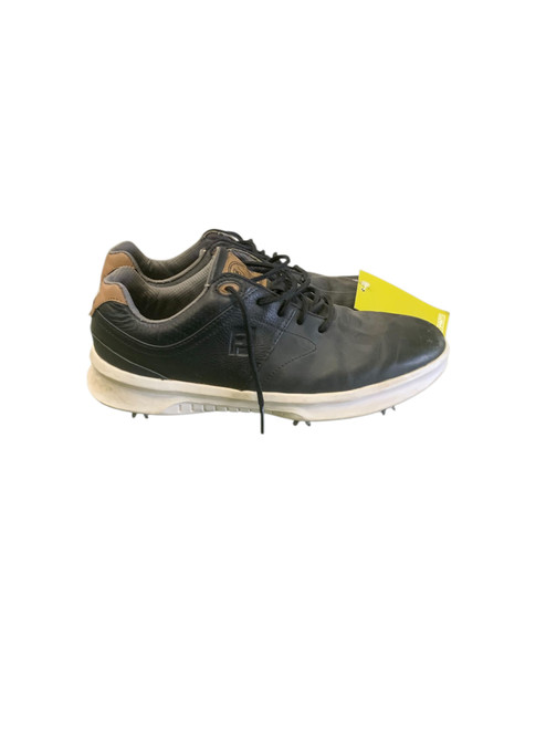 Vist Large View of Product Image Which is Used Foot Joy Mens Golf Shoes Black Senior 7