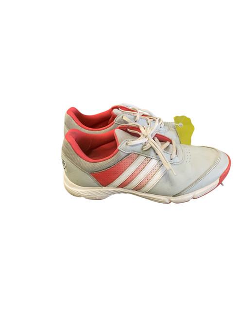 Vist Large View of Product Image Which is Used Adidas Womens Golf Shoes Red Senior 7.5