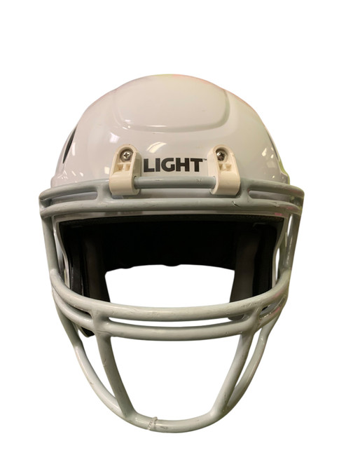 Vist Large View of Product Image Which is Used Light FOOTBALL HELMET FB Helmet White LG