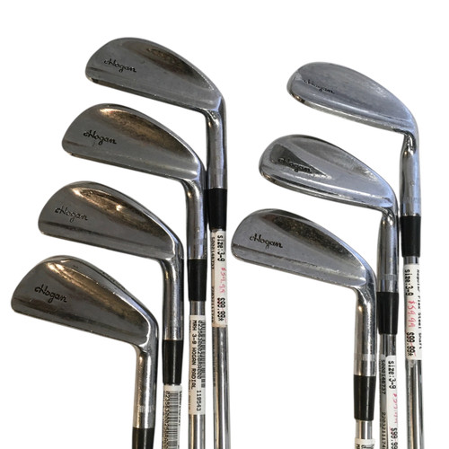 Vist Large View of Product Image Which is Used Hogan RADIAL 3I-9I Regular Flex Steel Shaft Iron Sets