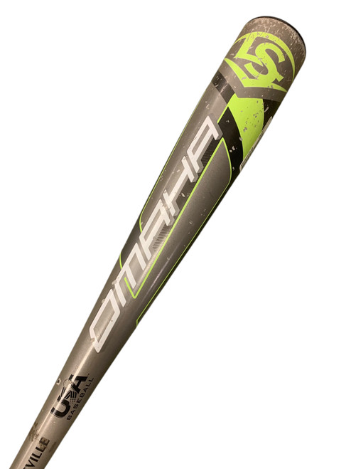 Vist Large View of Product Image Which is Used Louisville Slugger OMAHA USA 2 5/8 Bat 29"