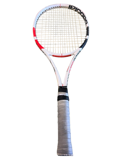 Vist Large View of Product Image Which is Used Babolat PURE Adult Tennis Racquet White 