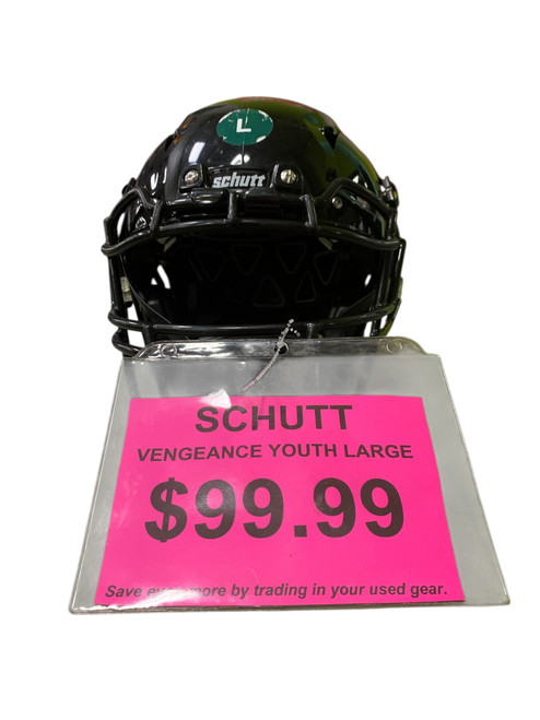 Vist Large View of Product Image Which is Used Schutt VENGEANCE FB Helmet Black LG