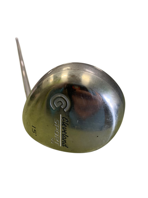 Vist Large View of Product Image Which is Used Cleveland SPORT OS Mens Fairway Wood RH 3 Wood