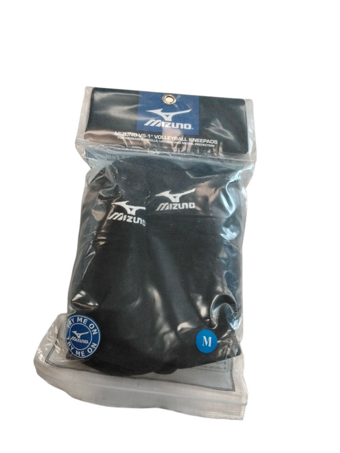 Vist Large View of Product Image Which is Used Mizuno VS-1 VB Knee Pads Black Senior