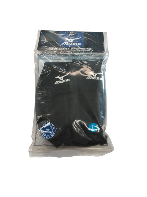 Vist Large View of Product Image Which is Used Mizuno VS-1 VB Knee Pads Black Senior