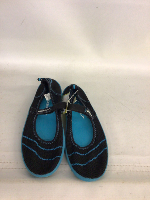 Vist Large View of Product Image Which is Used Speedo Water Shoes W Black Senior 7