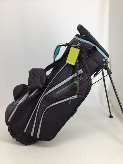 Vist Large View of Product Image Which is Used 14 WAY STAND BAG Mens Stand Bag Black