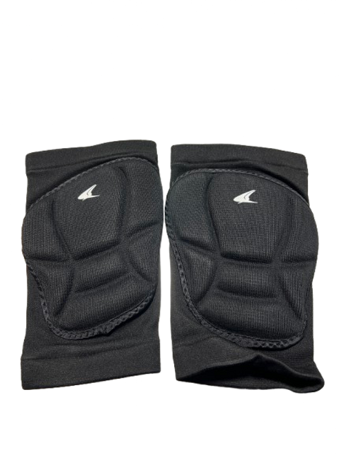 Vist Large View of Product Image Which is New Champro POWER-FLEX VB Knee Pads Black Senior