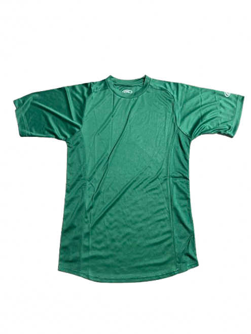 Vist Large View of Product Image Which is Used Rawlings PERFORMANCE CREW NECK T-SHIRT Other Clothing Green SM