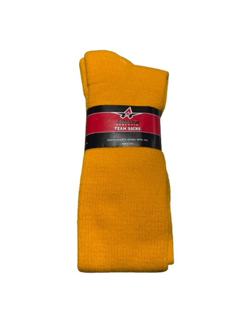 Vist Large View of Product Image Which is Used Alleson TEAM SOCKS Athletic Gold M/L