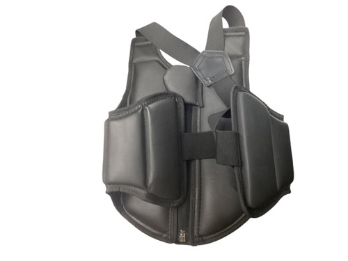 Vist Large View of Product Image Which is Used ATA Martial Arts Chest Guard Black Youth Large