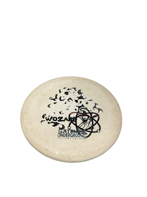 Vist Large View of Product Image Which is Used Gateway WOZARD Disc Golf Putter White