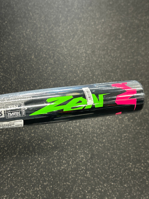 Vist Large View of Product Image Which is Used Demarini ZEN LE NIW 2025 Z8ZL-NP BB/SB USSSA 2 3/4 Bat 32"