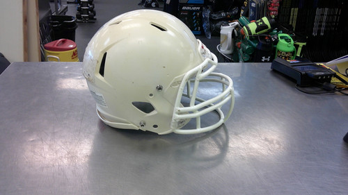 Vist Large View of Product Image Which is Used Riddell HELMET FB Helmet White SM