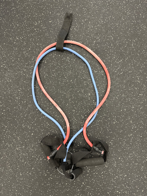 Vist Large View of Product Image Which is Used Exercise Resistance Bands - Set of Two