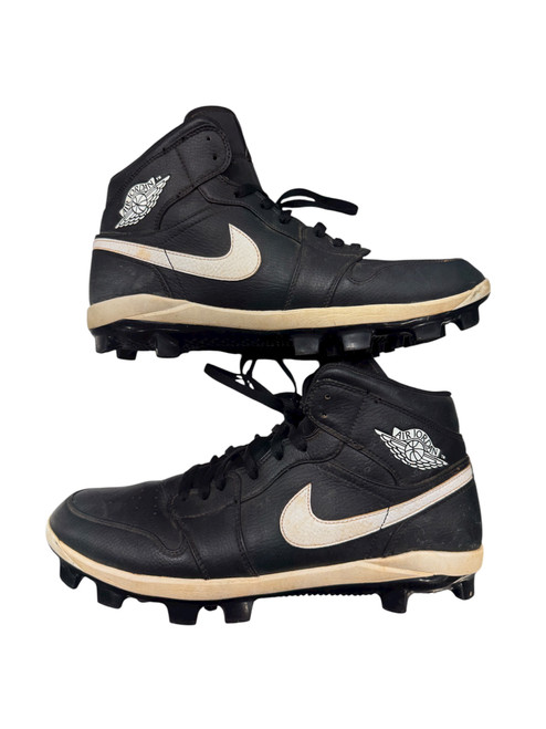 Vist Large View of Product Image Which is Used Nike JORDAN 1 BB/SB Cleats Black Senior 12