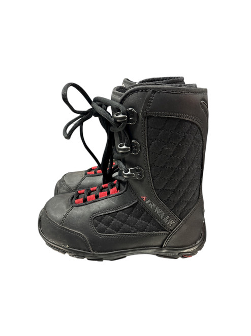Vist Large View of Product Image Which is Used Airwalk VANTAGE Boys Snowboard Boots Black Junior 03