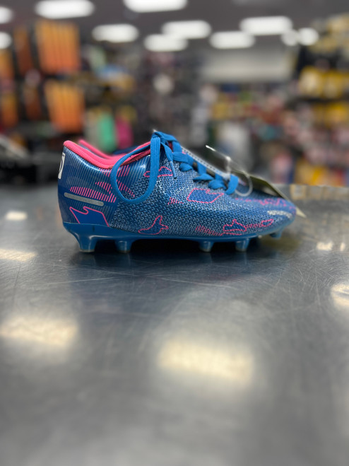 Vist Large View of Product Image Which is Used DREAM PAIRS Soccer Cleats Royal Blue Junior 03