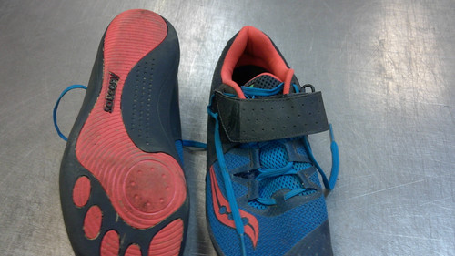 Vist Large View of Product Image Which is Used Saucony Track & Field Cleats Adult Royal Blue Senior 10.5