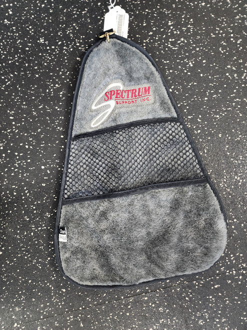 Vist Large View of Product Image Which is Used Clean Swing Golf Towel W/ Mesh Pocket