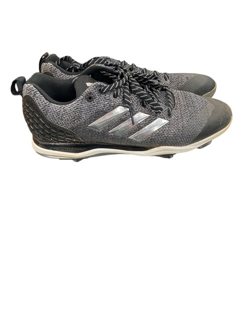 Vist Large View of Product Image Which is Used Adidas METAL CLEAT BB/SB Cleats Grey Senior 13