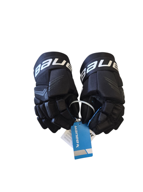 Vist Large View of Product Image Which is Used Bauer X GLOVES Junior Gloves Black 13"