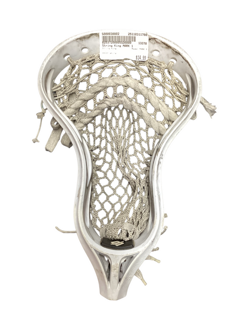 Vist Large View of Product Image Which is Used String King MARK 1 Mens Lacrosse Head White