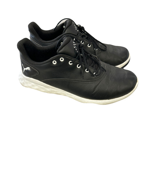 Vist Large View of Product Image Which is Used Puma Mens Golf Shoes Black Senior 9