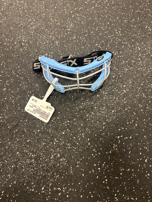 Vist Large View of Product Image Which is Used STX 2SEE-S ADULT FH Facial Protection Carolina Blue Senior