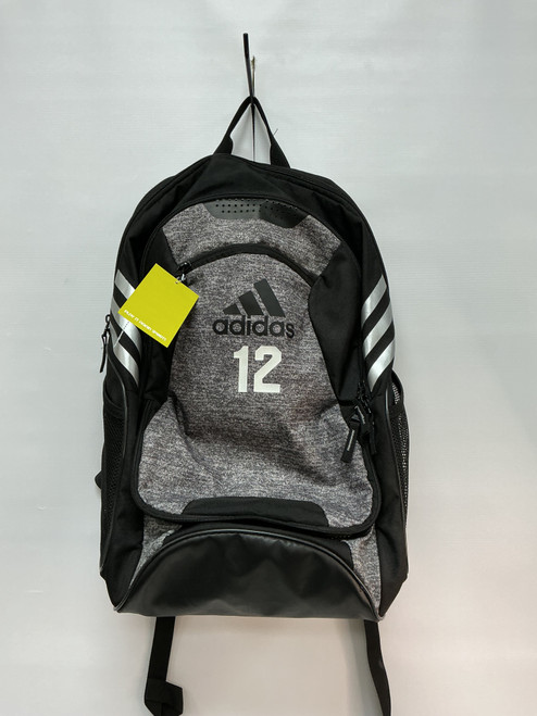 Vist Large View of Product Image Which is Used Adidas Soccer Player Duffel Bag Black