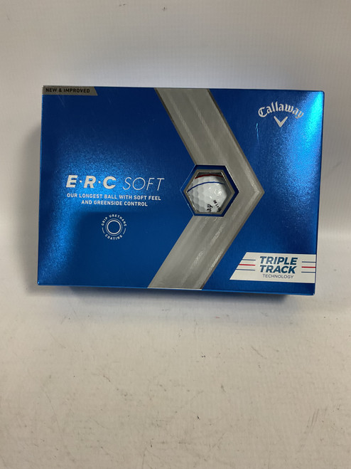 Vist Large View of Product Image Which is Used Callaway ERC SOFT TRIPLE TRACK 12 Pack - Golf Balls