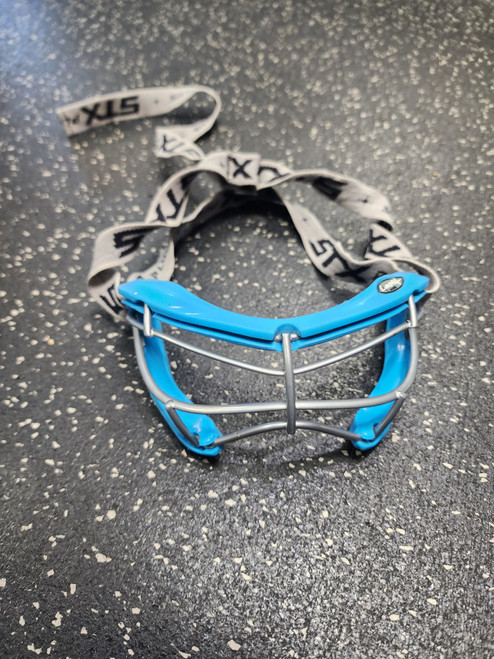 Vist Large View of Product Image Which is Used STX LSIGHT PLUS Lacrosse Facial Protect Royal Blue Senior