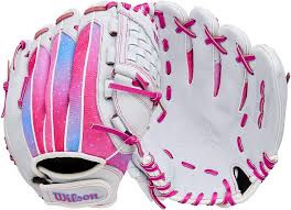 Vist Large View of Product Image Which is New Wilson FLASH LH Throw Fastpitch Gloves
